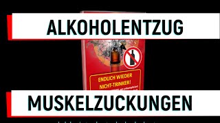 Alkoholentzugssymptom Muskelzuckungen Muskelzittern Tremor an den Händen Alkohol als Nervengift [upl. by Anitnatsnoc]