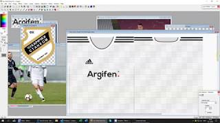 Kit making for Football Manager using bolid74s premade PSD templates [upl. by Estey691]