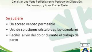 GAI para la Detección Temprana de las Alteraciones del Embarazo Parto y Puerperio [upl. by Nnylaj]