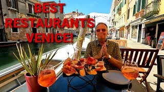 Where to Eat Venice Italy Delicious Italian Food amp Desserts Venice Food Tour Best Restaurants [upl. by Enad]