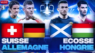 🔴🇨🇭🇩🇪 SUISSE  ALLEMAGNE  🏴󠁧󠁢󠁳󠁣󠁴󠁿🇭🇺 ECOSSE  HONGRIE LIVE  FINALE GROUPE A  EURO 2024 LIVE [upl. by Sekofski942]