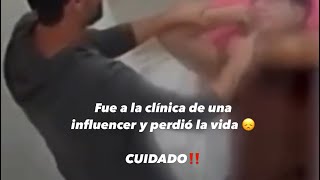 Fue a realizarse un tratamiento Facial a la clínica de una Influencer y PERDIÓ LA VIDA‼️😞 [upl. by Arten]