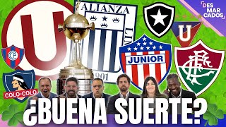 ¿Alianza Lima y Universitario con RIVALES ACCESIBLES en la Copa Libertadores [upl. by Dewain]