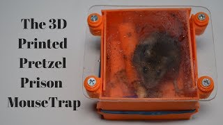 The 3D Printed Pretzel Prison Mouse Trap In Action [upl. by Vidal]