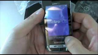 Samsung Finesse Metro PCS  Unboxing [upl. by Jobey]