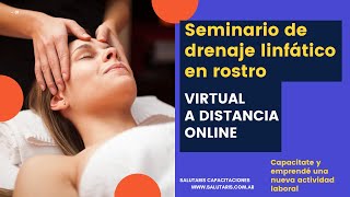 👉SEMINARIO DE DRENAJE LINFATICO MANUAL EN ROSTRO ONLINE [upl. by Eatnoled757]