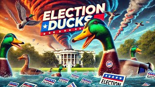 White House LIVE Election Night Results Trump v Harris  Pandemonium in Washington DC [upl. by Ykcin541]