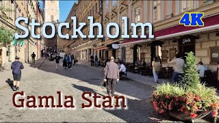 Exploring Stockholm Gamla StanA unique vlog experience 4K stockholm sweden gamlastan swedenvlog [upl. by Courcy]