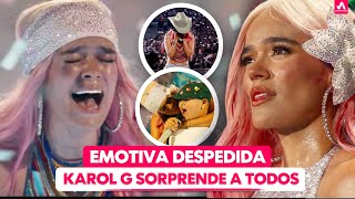 Karol G hace Historia Así Fue su Último Concierto Emotivas Palabras Tras Finalizar MSB Forever [upl. by Adeys903]