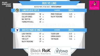 Buxted Park CC 2nd XI v Lingfield CC 1st XI [upl. by Sjoberg]