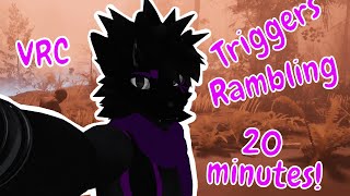 FURRY ASMR  Triggers and Ramble in VR [upl. by Philina]