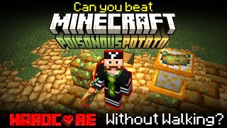 Beating Hardcore Minecraft only using the Lashing Potato to move [upl. by Greenberg512]