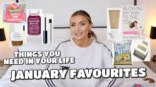 JANUARY FAVOURITES  THINGS YOU NEED IN YOUR LIFE [upl. by Falito]