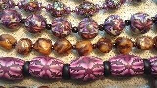 Best Polymer Clay Bead Tutorial [upl. by Eerazed]