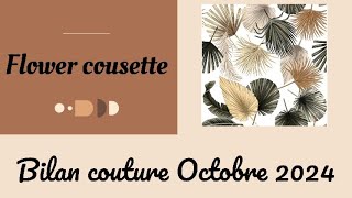 bilan couture Octobre 2024 [upl. by Poyssick]