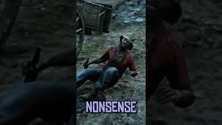 Greet Greet Antagonise To a Sleeping Corpse rdr2 humour videogames fyp shorts [upl. by Orimlede]