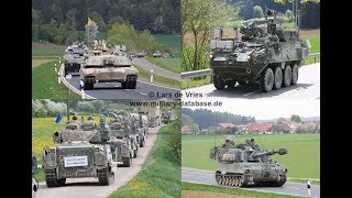 2018 Combined Resolve X  2nd Brigade quotDaggerquot Tactical Road March  US Army Germany  Teil 23 [upl. by Llevol846]