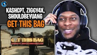 Kashcpt  Get This Bag Ft Ziggy4x amp Shouldbeyuang  RAGTALKTV REACTION [upl. by Charbonnier907]