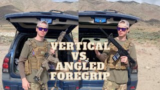 Vertical Vs Angled Foregrip [upl. by Ruelu]