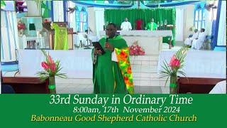 33rd Sunday in Ordinary Time [upl. by Faria]