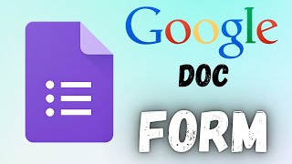 What is google doc form  google document form  google docs and forms [upl. by Natloz524]