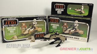 Star Wars Speeder Bike  Kenner  1983 [upl. by Palmore]