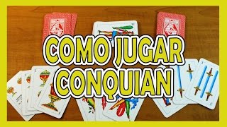 Cómo jugar conquian  10 cartas [upl. by Oiramd]