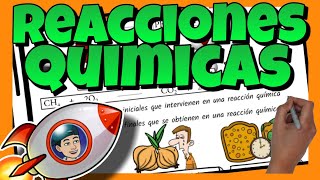 🧪 REACCIONES QUÍMICAS  Definición y partes de las ecuaciones químicas [upl. by Cohin]