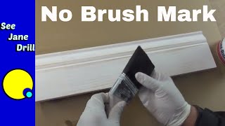 The Secret to Getting a Perfect Paint Finish with no Brush Marks [upl. by Gilemette669]