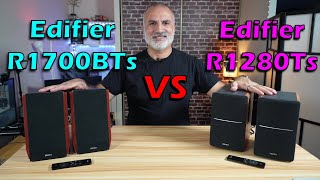 Edifier R1280TS vs Edifier R1700BTS [upl. by Lednor]