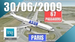 20h France 2 du 30 juin 2009  Crash dun Airbus A310 dans les Comores  Archive INA [upl. by Nnylarat]