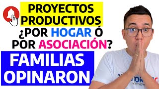 SUBSIDIOS PASARÁN A PROYECTOS PRODUCTIVOS ¿Por Hogar o Asociación  Esto Opinaron  Wintor ABC [upl. by Eledoya]