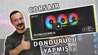 Yeni Dondurucu Corsair H150i Elite Capellix 360mm İncelemesi [upl. by Spence941]