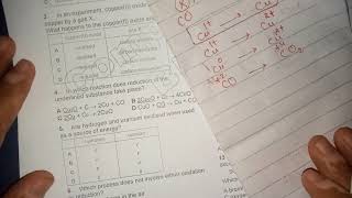 Redox reactions IGCSEOLevel worksheet1 part1 [upl. by Casilde]