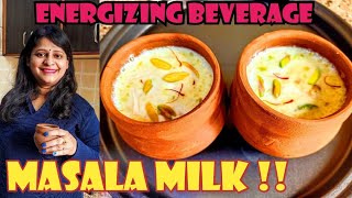 Masala Milk  How To Make Masala Milk  Best Masala Doodh Recipe by Deys Delicacy [upl. by Chariot]