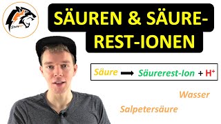 Wichtige Säuren amp SäurerestIonen  Chemie Tutorial [upl. by Trebla820]