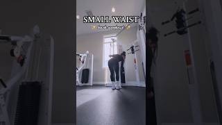 SNATCH YOUR WAIST ✨ Small Waist Back Workout backworkout [upl. by Ajile394]