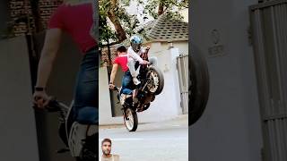 bike stunt kaise sikhe farazstuntrider riderz stunt stuntz rider bikestunt duke [upl. by Aroled]