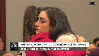 Larry Nassar Sentencing Hearing Day 4 Part 1 Victim Impact Statements [upl. by Magulac]