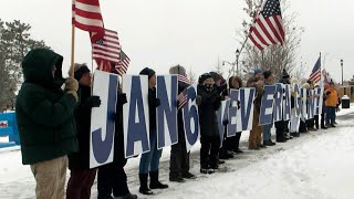 Indivisible Bemidji Holds Vigil to Remember Jan 6 2021 Attack on US Capitol  Lakeland News [upl. by Geibel509]