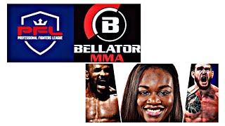 PFL vs Bellator reaction [upl. by Asirac66]