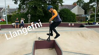 Tricks in Llangefni Skatepark [upl. by Notneiuq]