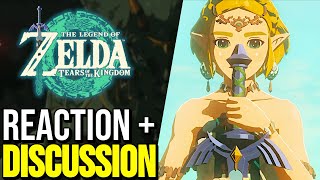 The Legend of Zelda Tears of the Kingdom Final Trailer LIVE REACTION  DISCUSSION [upl. by Teriann]