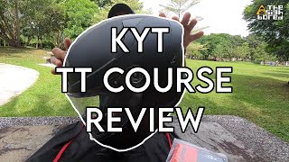 KYT  TT Course  Motorcycle Helmet  Review [upl. by Potts]