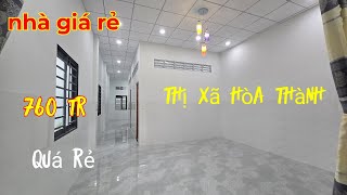 Chỉ cần 760tr là bây giờ anh chị có ngay căn nhà đẹp tại Thị Xã Hòa Thành muabánnhàđấttâyninh [upl. by Dorrie]