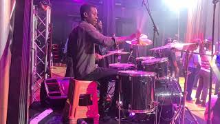 MUSIC LIVE  TUNISIE DAVID BASAMI drumm music gospel drummer musiclive voiceperformance [upl. by Unity940]