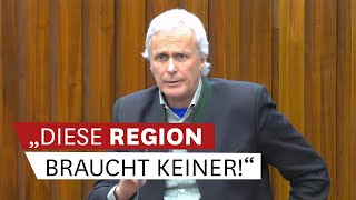 „Komapatient Regionalrat“ – Rede von Bernhard Zimmerhofer [upl. by Salahcin]