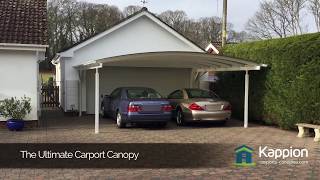 2 CarCarport Canopy  Kappion Carports amp Canopies [upl. by Pineda]