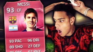 OH MY GOD HUGE MESSI WAGER FIFA 15 [upl. by Ellehs234]