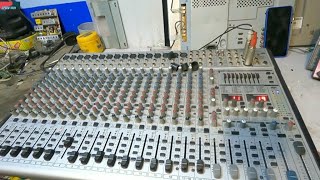 BEHRINGER EURODESK SL2442FXPRO repair full video [upl. by Ruamaj]